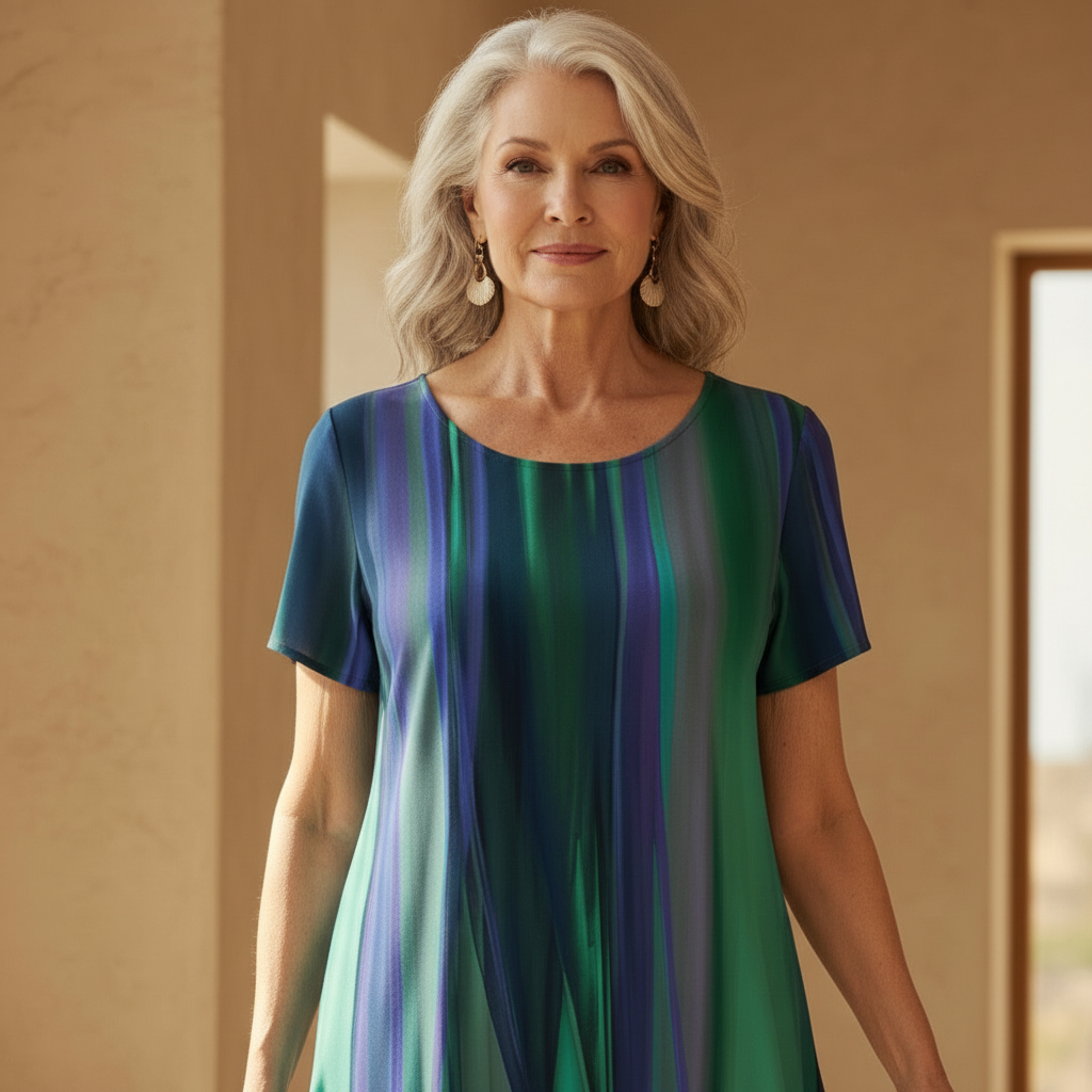 Bernadette | Casual Boho Gradient Dress