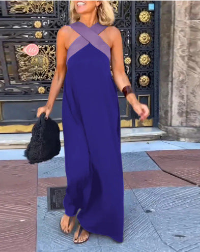 Paige | Dress with Crossed Cut