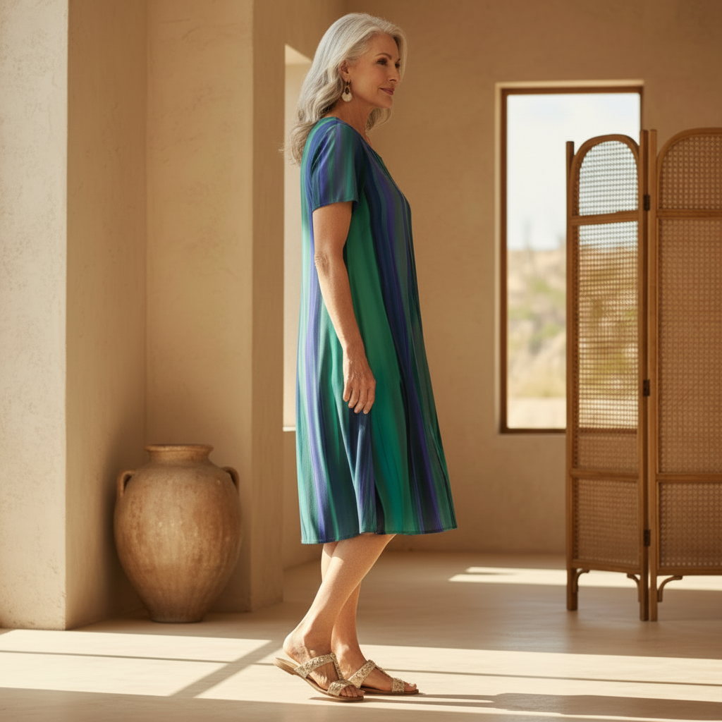 Bernadette | Casual Boho Gradient Dress