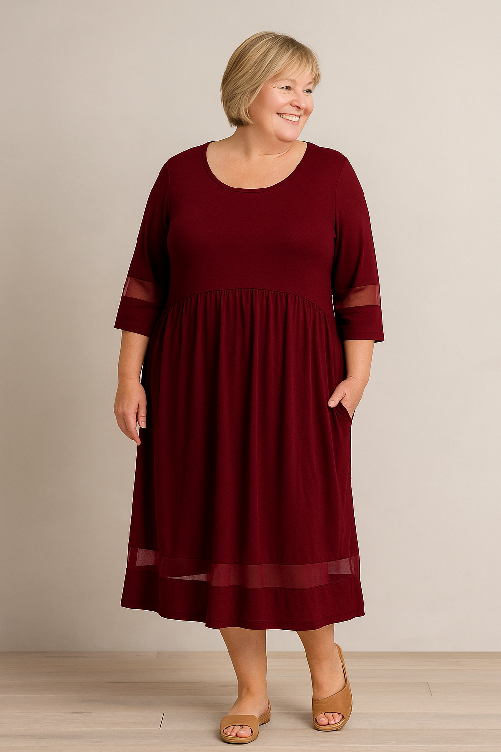 Tessa | Tummy Coverage Dress
