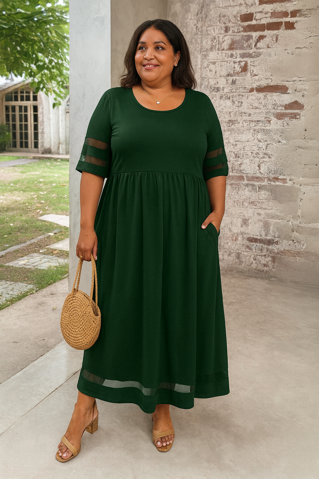 Tessa | Tummy Coverage Dress